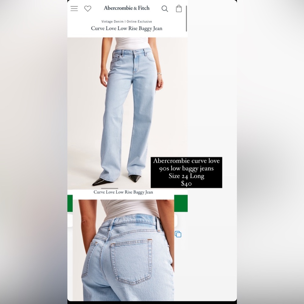 Abercrombie jeans